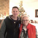 Greg Stevens visiting mom for Christmas 2019.